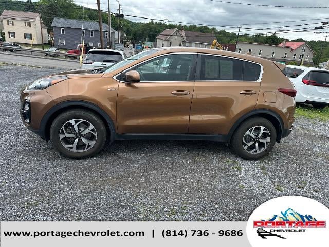 2020 Kia Sportage — side profile view