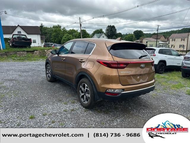 2020 Kia Sportage — rear three-quarter view