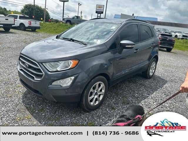2020 Ford EcoSport SE in Gray — front three-quarter view